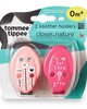 Tommee Tippee Closer to Nature Soother Holders (2 Pack) image number 1
